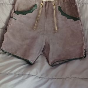 Vintage leather lederhosen